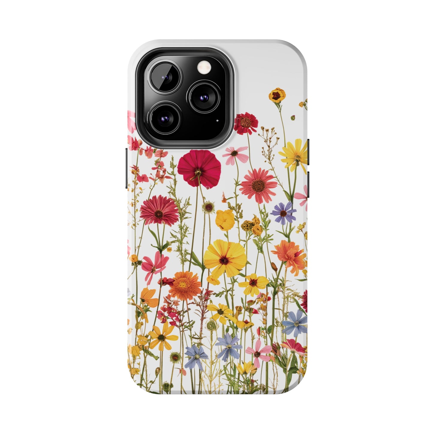 Row of Blooms - Tough Phone Cases