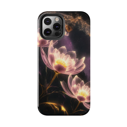 Night Lotus Glow - Tough Phone Cases