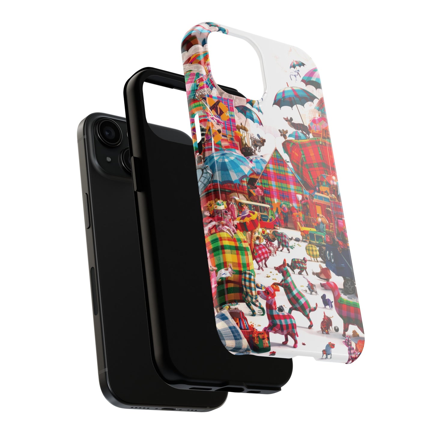 Plaid Oddities - Tough Phone Cases