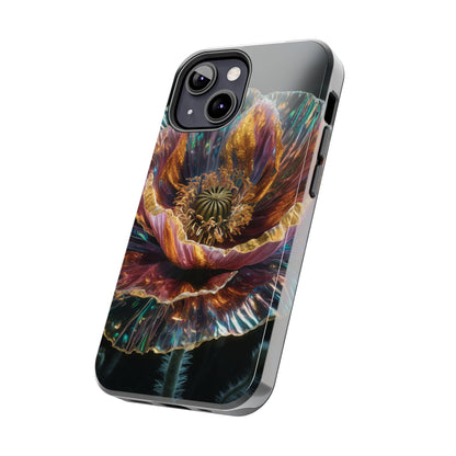 Ethereal Poppy Glow - Tough Phone Cases