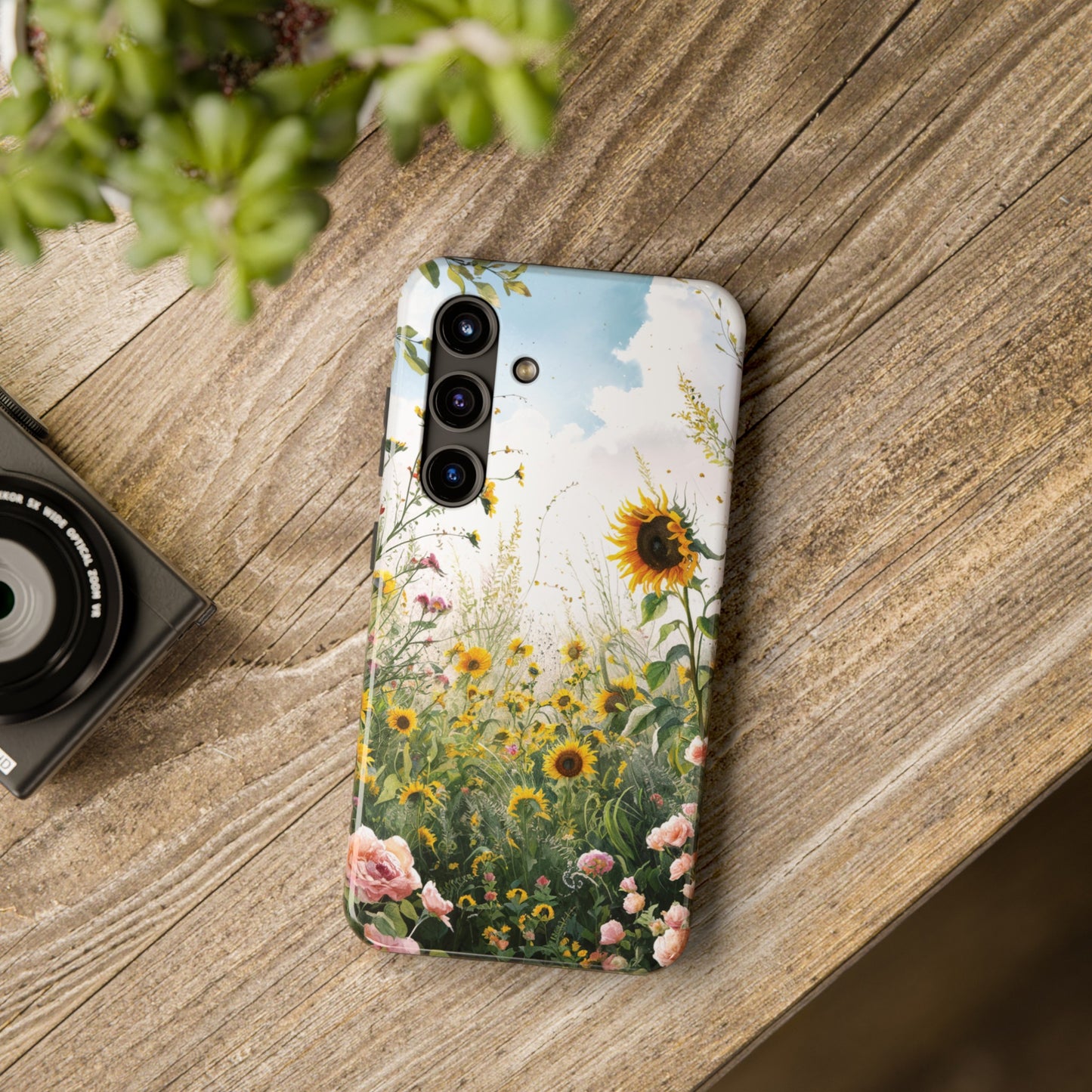 Skyward Sunflower - Tough Phone Cases