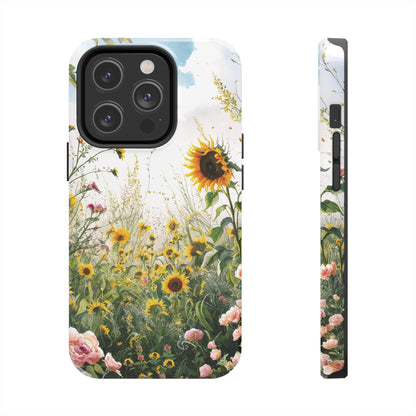 Skyward Sunflower - Tough Phone Cases