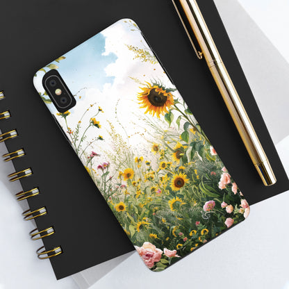 Skyward Sunflower - Tough Phone Cases