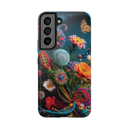 Botanical Sewing Whimsy - Tough Phone Cases