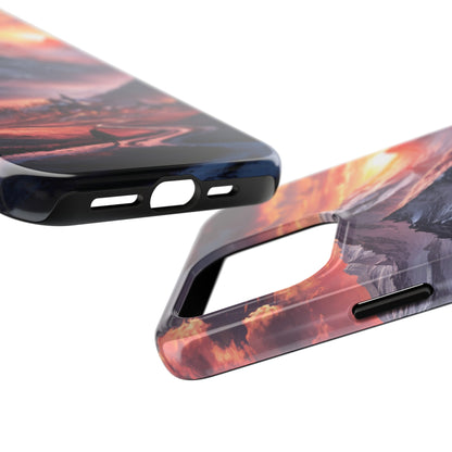 Vistas of Mountains - Tough Phone Cases