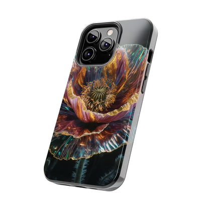 Ethereal Poppy Glow - Tough Phone Cases