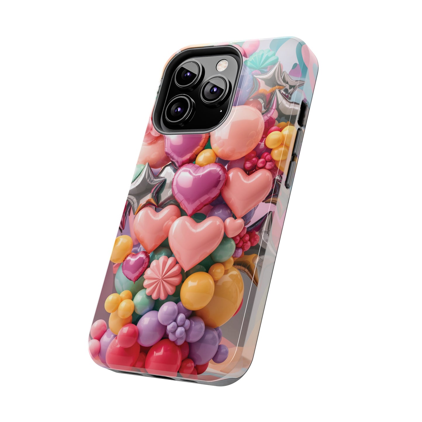 Pastel Dreams: Array of Balloons - Tough Phone Cases