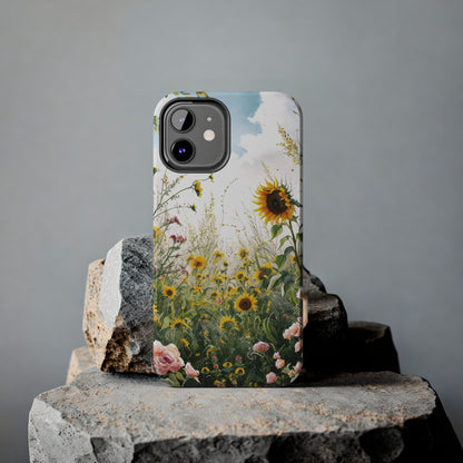 Skyward Sunflower - Tough Phone Cases