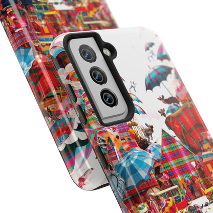 Plaid Oddities - Tough Phone Cases