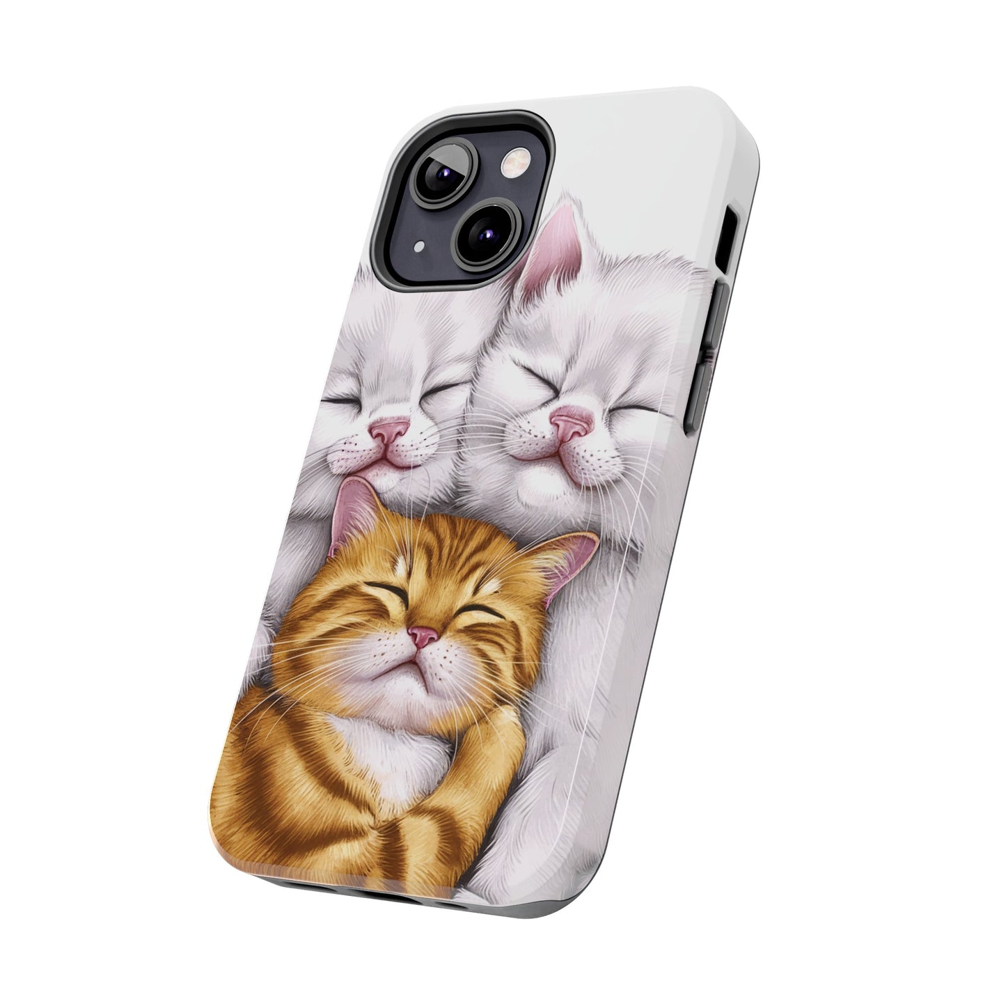 Cat Nap Trio - Tough Phone Cases