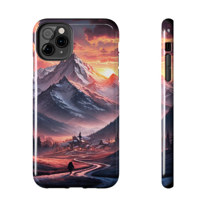 Vistas of Mountains - Tough Phone Cases