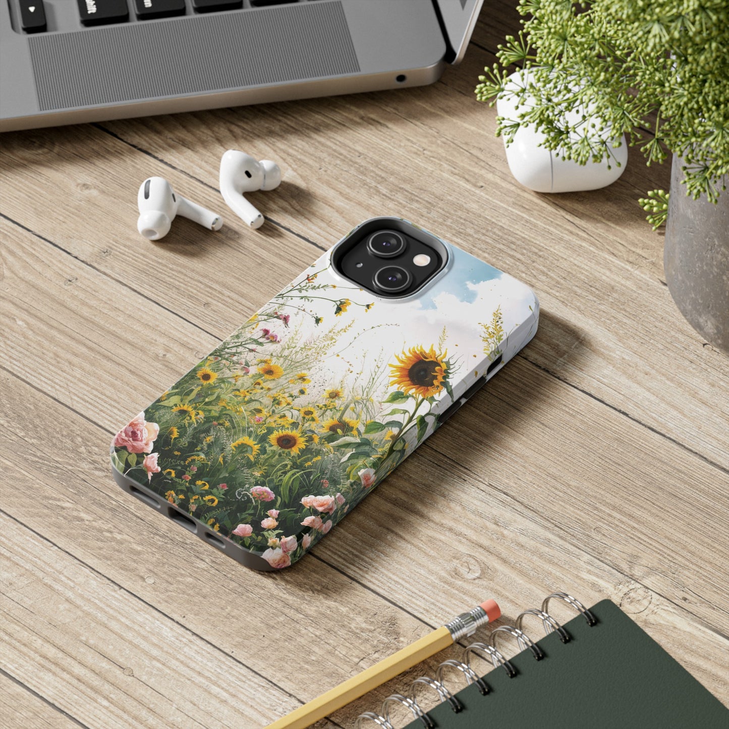 Skyward Sunflower - Tough Phone Cases