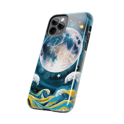 Full Moon Serenity - Tough Phone Cases