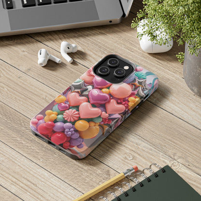 Pastel Dreams: Array of Balloons - Tough Phone Cases