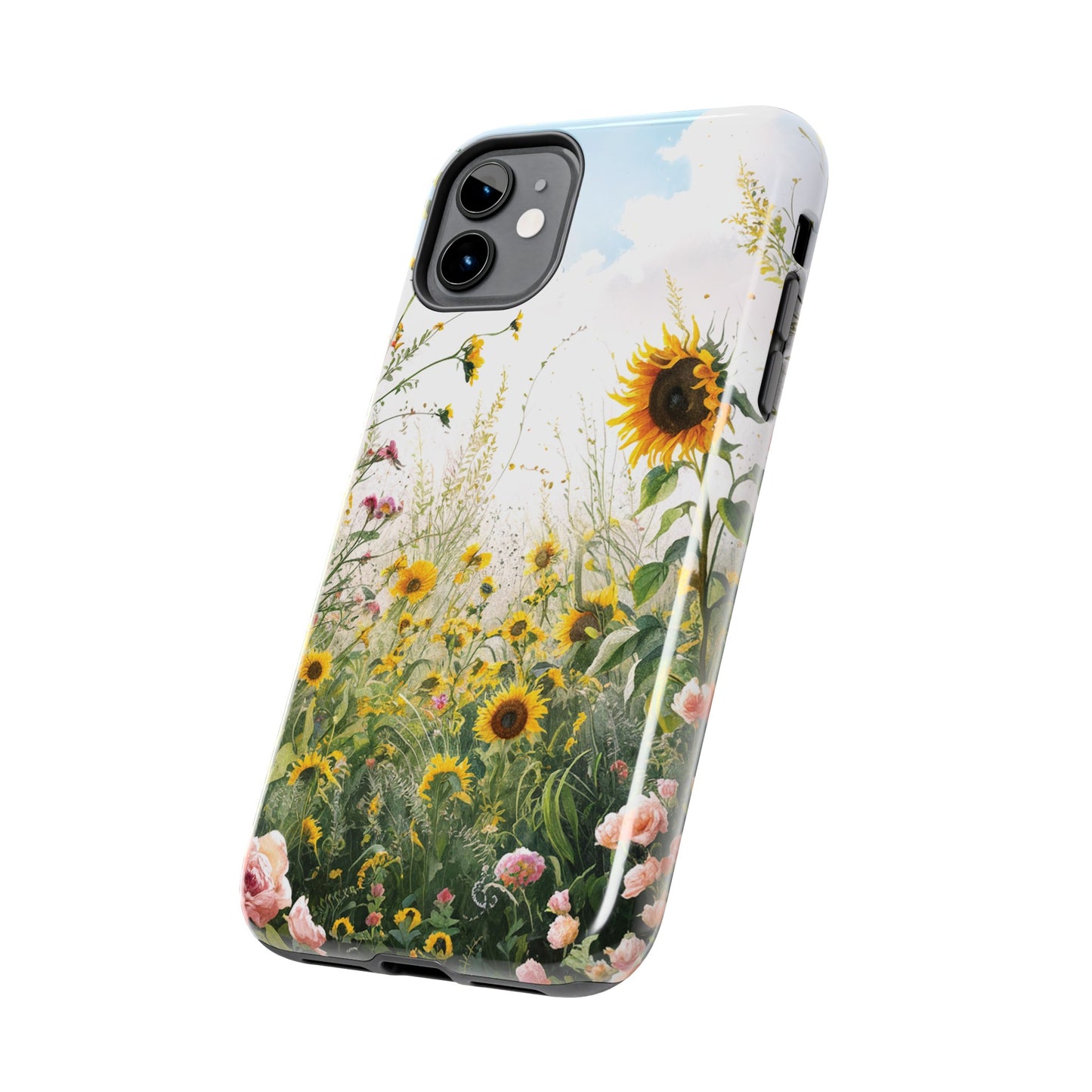 Skyward Sunflower - Tough Phone Cases