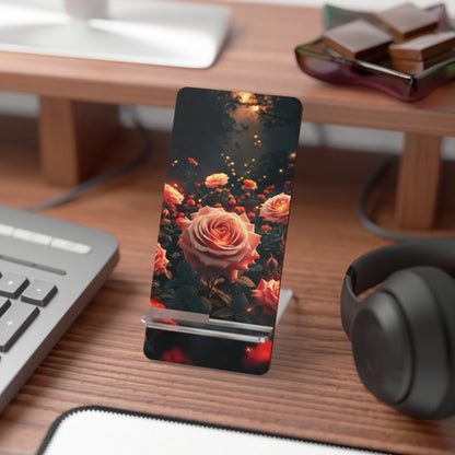 Evening Rose Glow - Display Stand for Smartphones