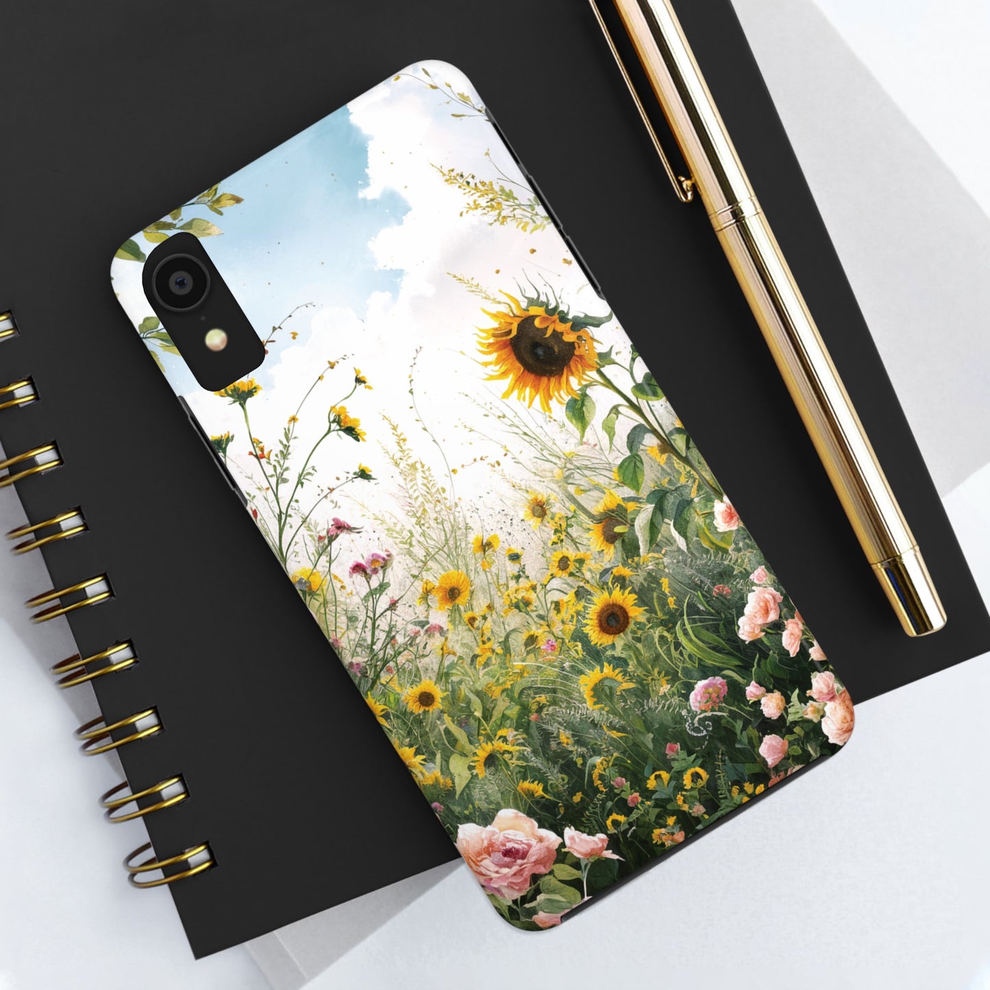 Skyward Sunflower - Tough Phone Cases