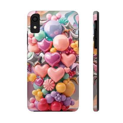 Pastel Dreams: Array of Balloons - Tough Phone Cases