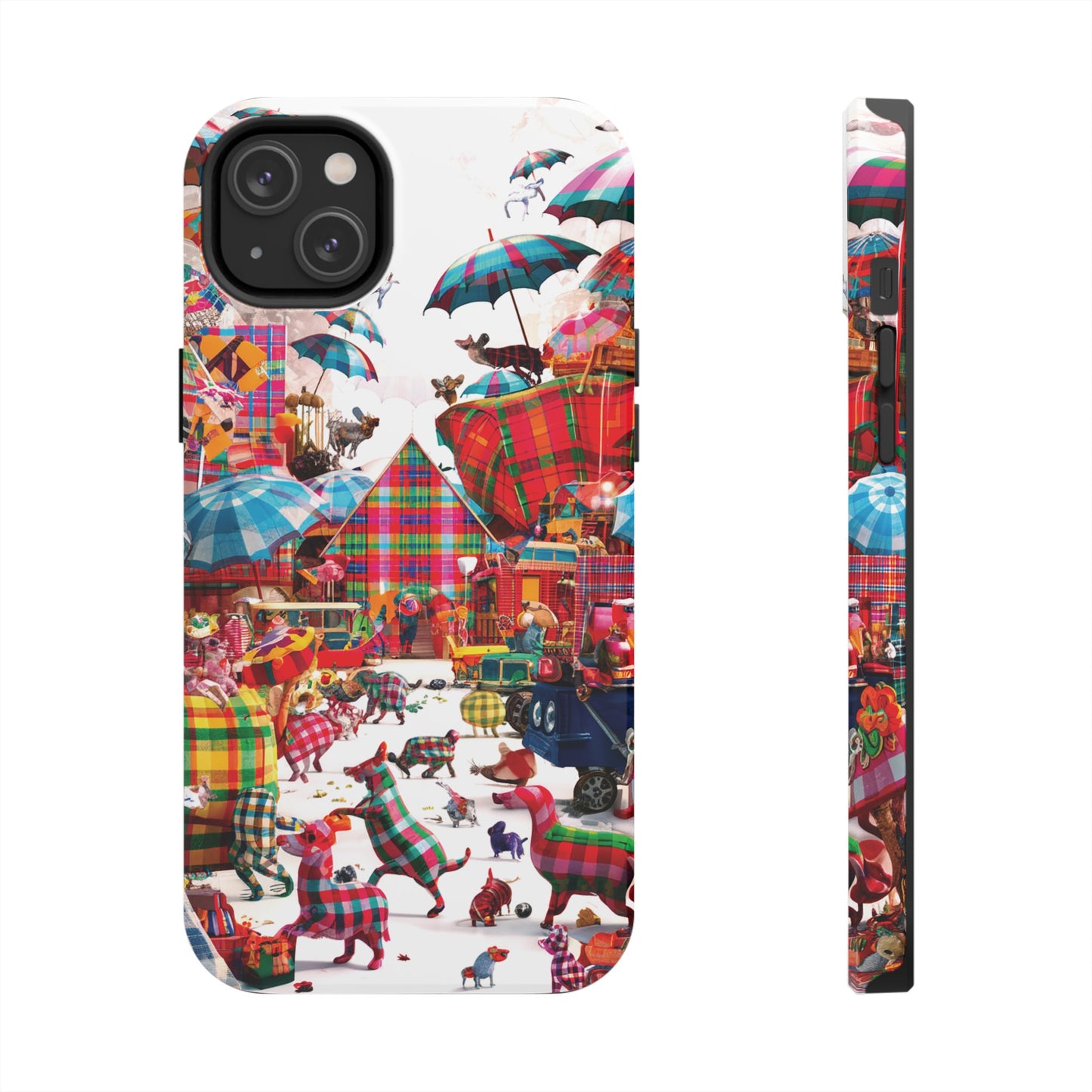 Plaid Oddities - Tough Phone Cases