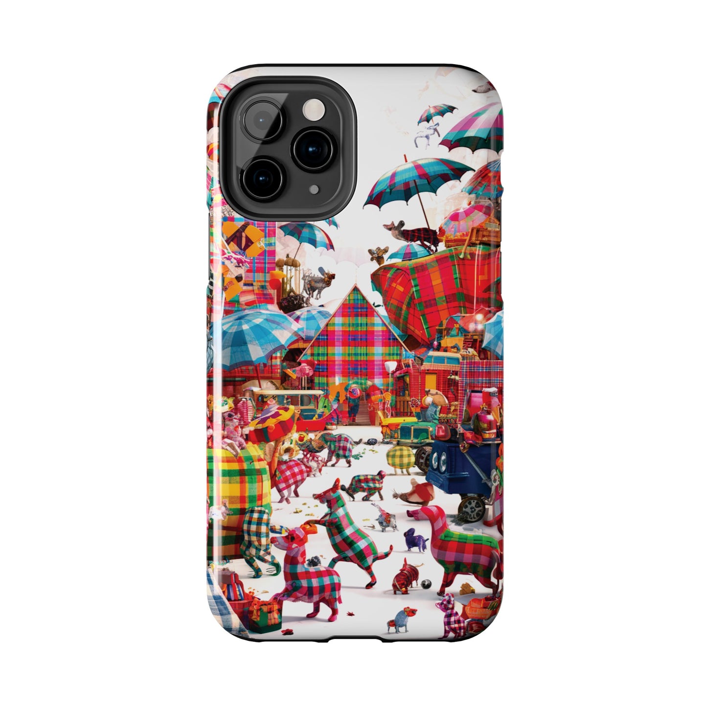 Plaid Oddities - Tough Phone Cases