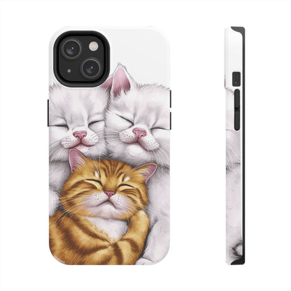 Cat Nap Trio - Tough Phone Cases