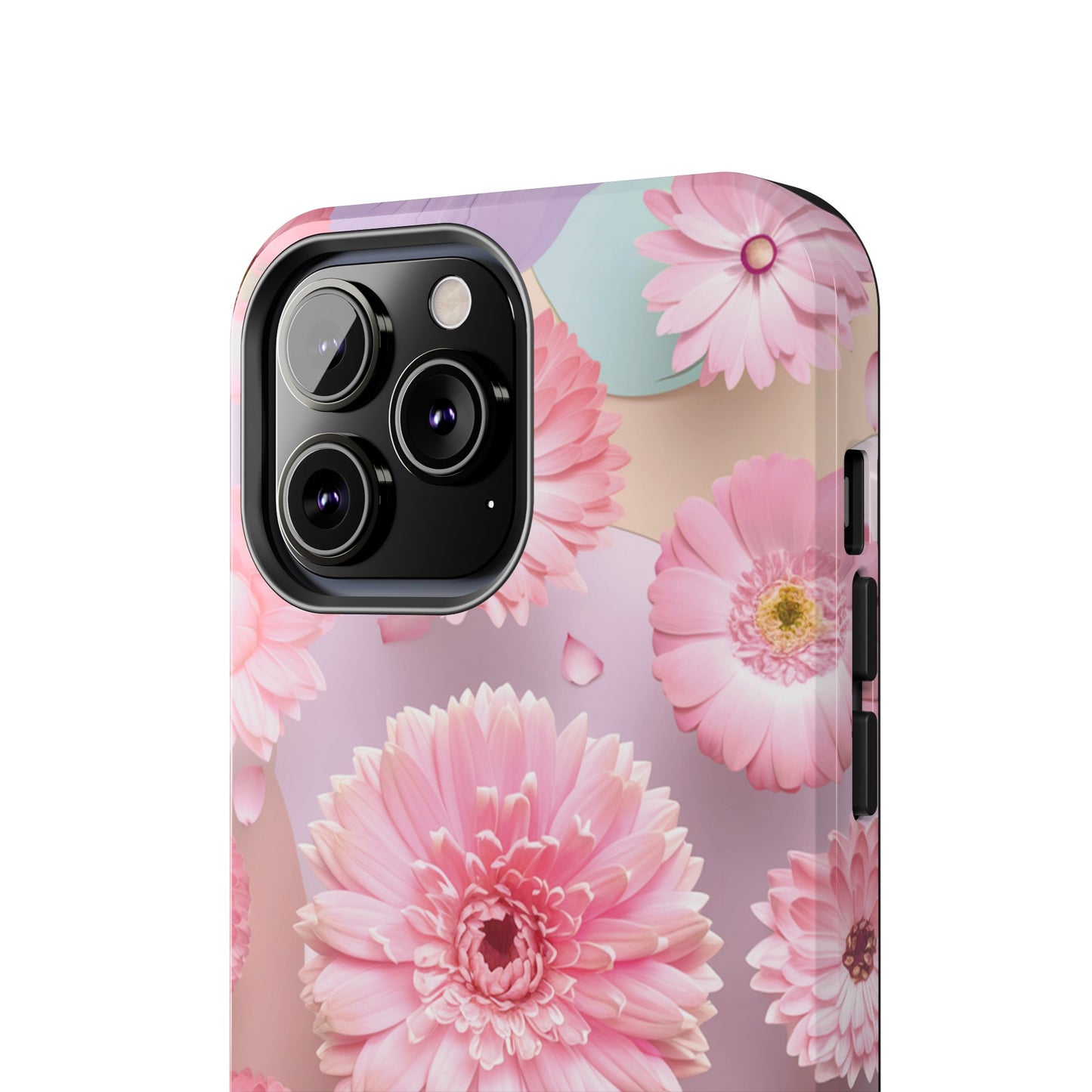 Pink Floral Bliss - Tough Phone Cases