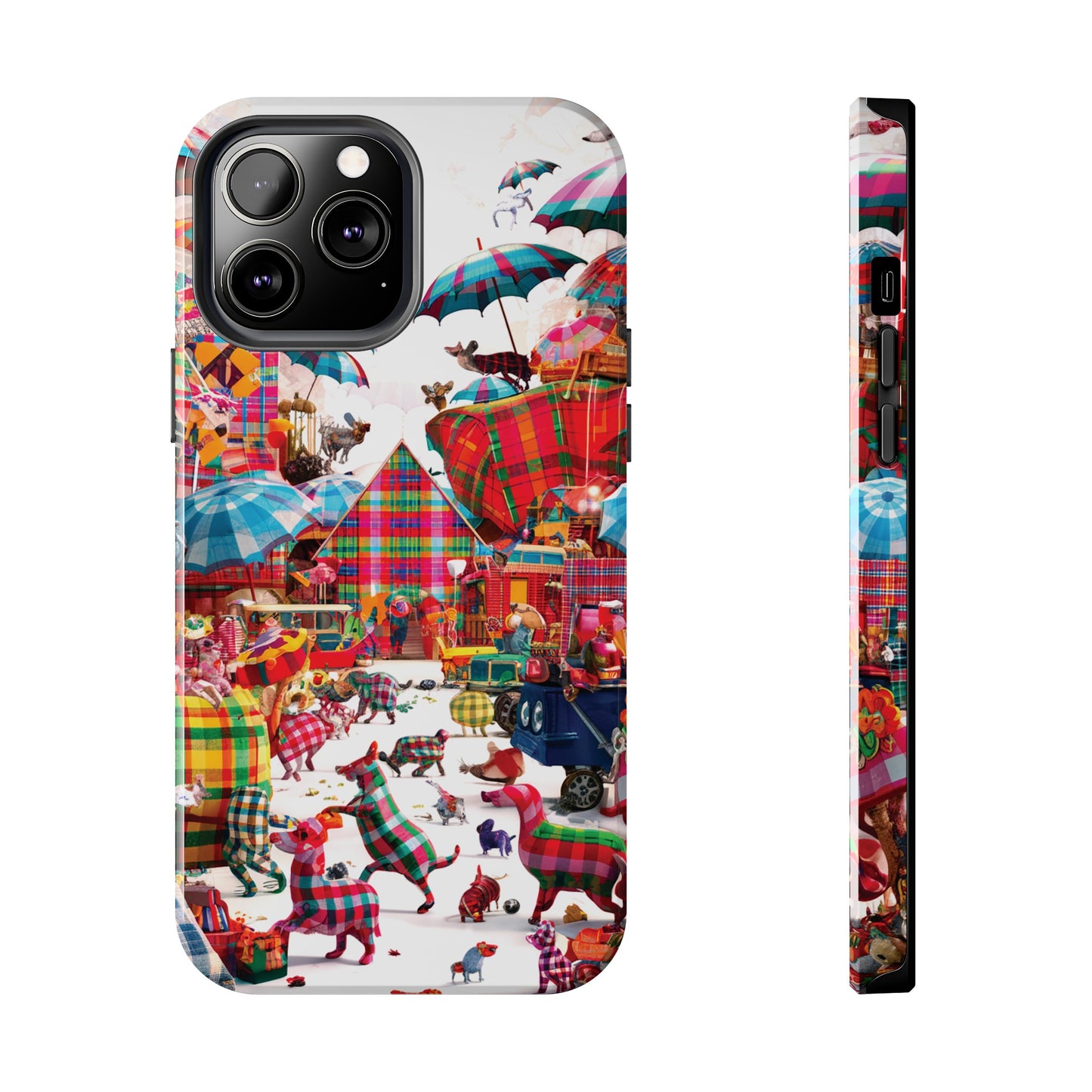 Plaid Oddities - Tough Phone Cases