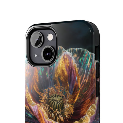 Ethereal Poppy Glow - Tough Phone Cases