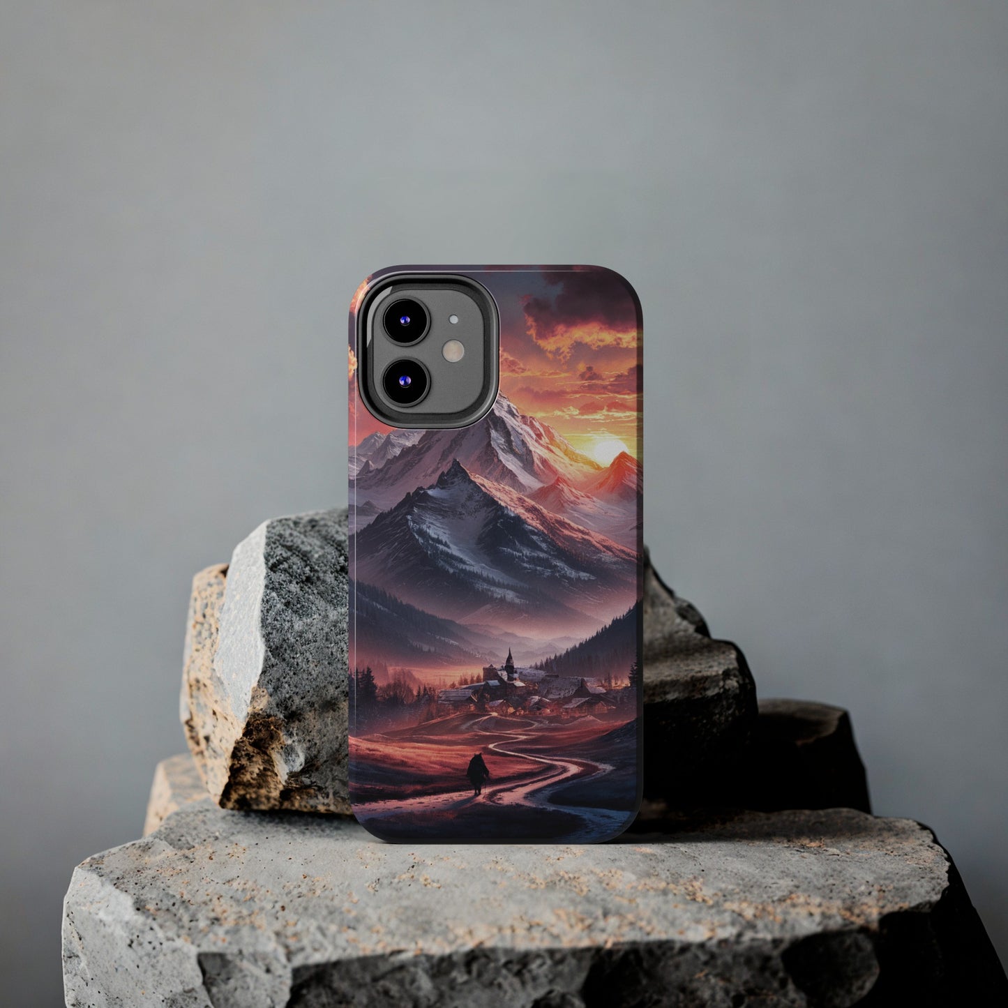 Vistas of Mountains - Tough Phone Cases