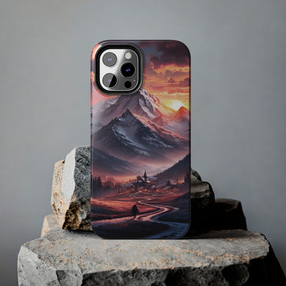 Vistas of Mountains - Tough Phone Cases