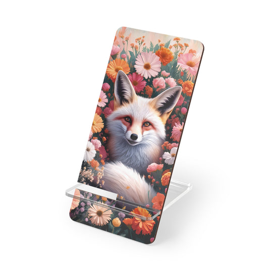 Kitsune Amongst Flora - Display Stand for Smartphones