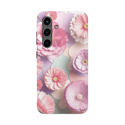 Pastel Floral Dream - Tough Phone Cases