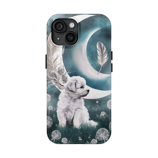 Enchanted Lunar Pup - Tough Phone Cases