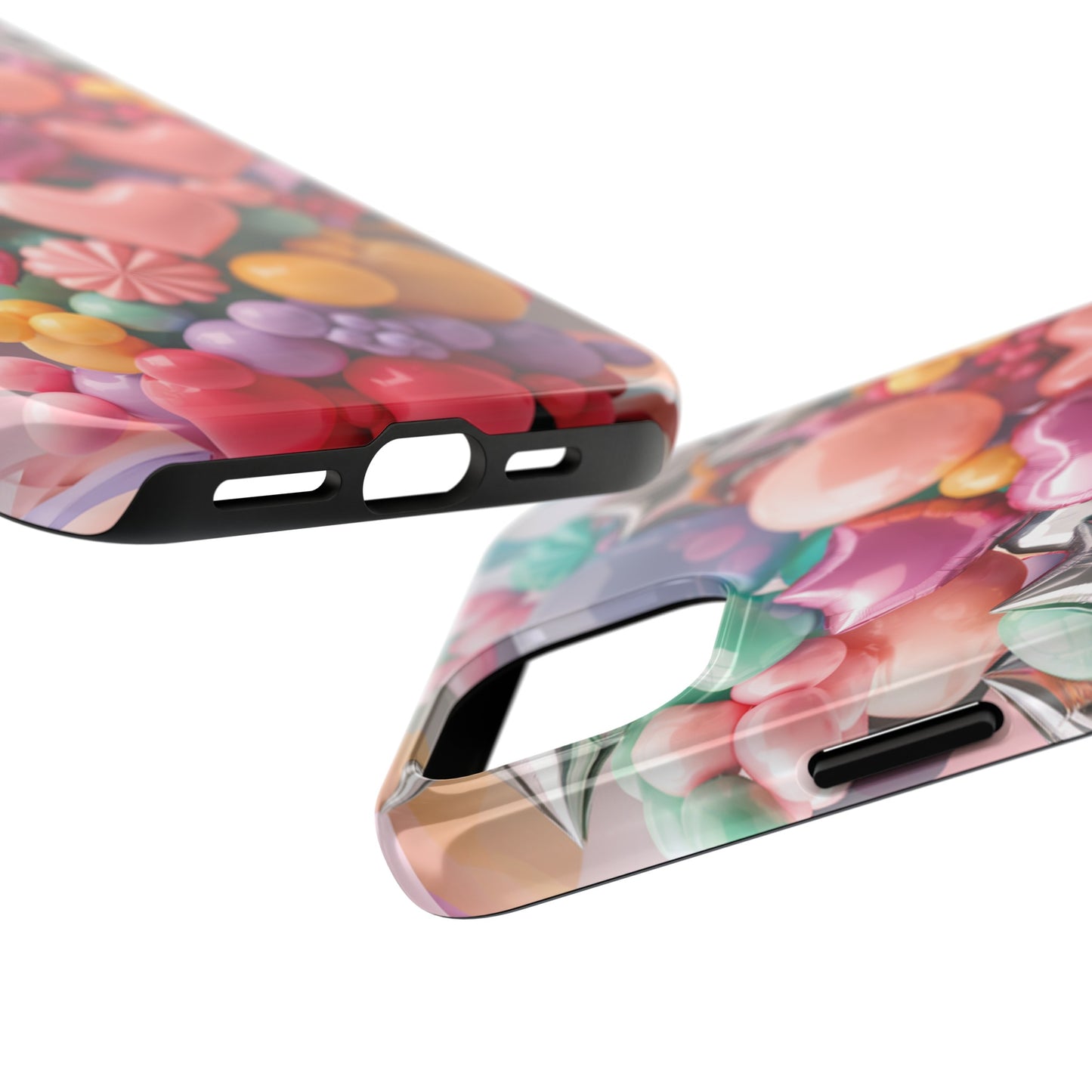 Pastel Dreams: Array of Balloons - Tough Phone Cases