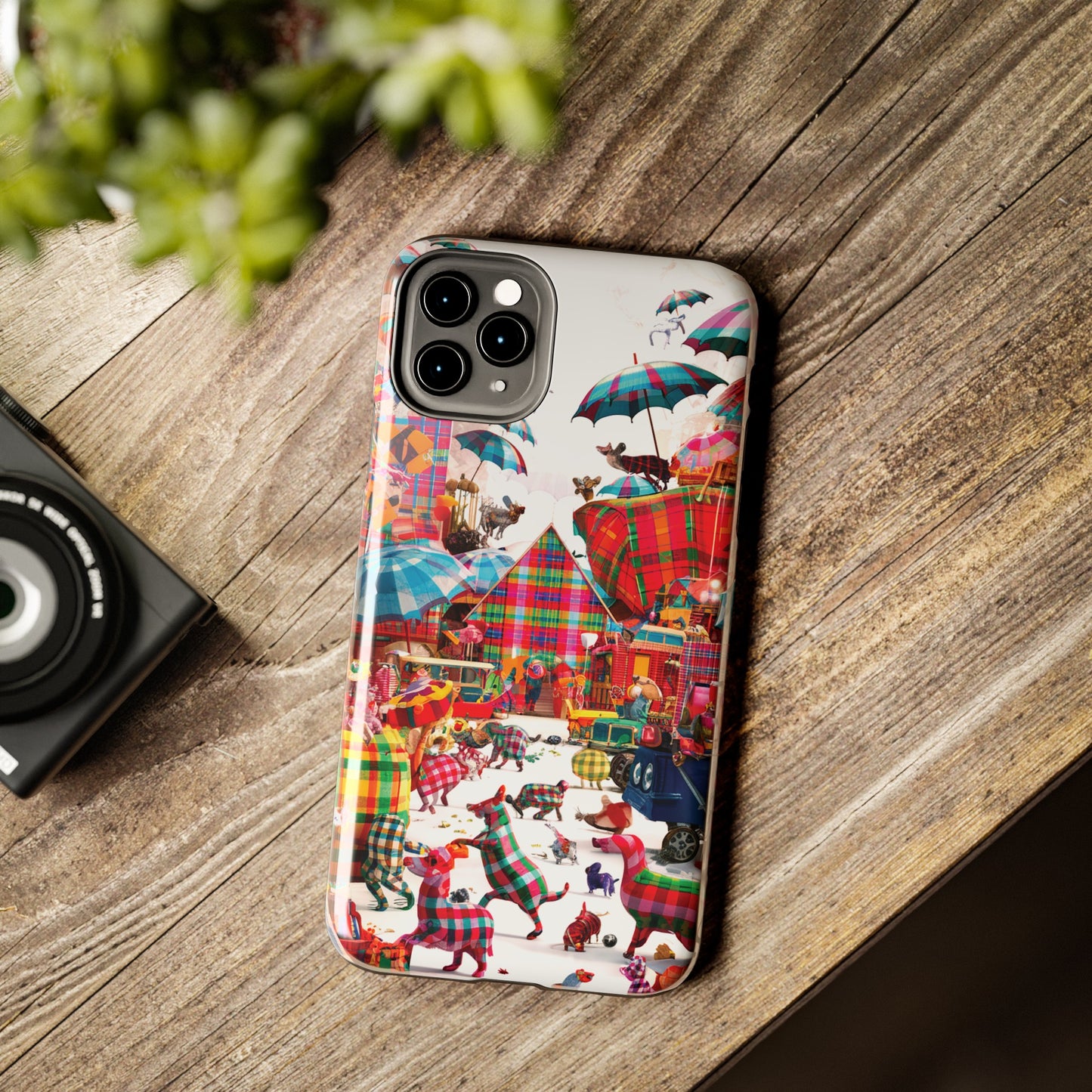 Plaid Oddities - Tough Phone Cases