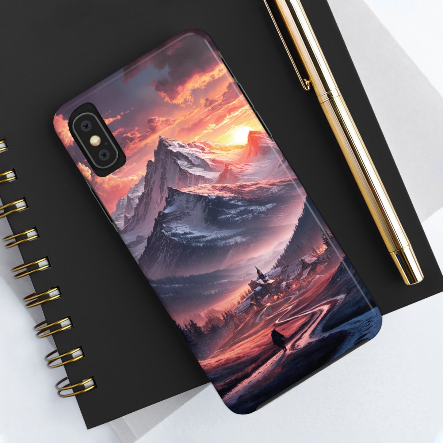 Vistas of Mountains - Tough Phone Cases