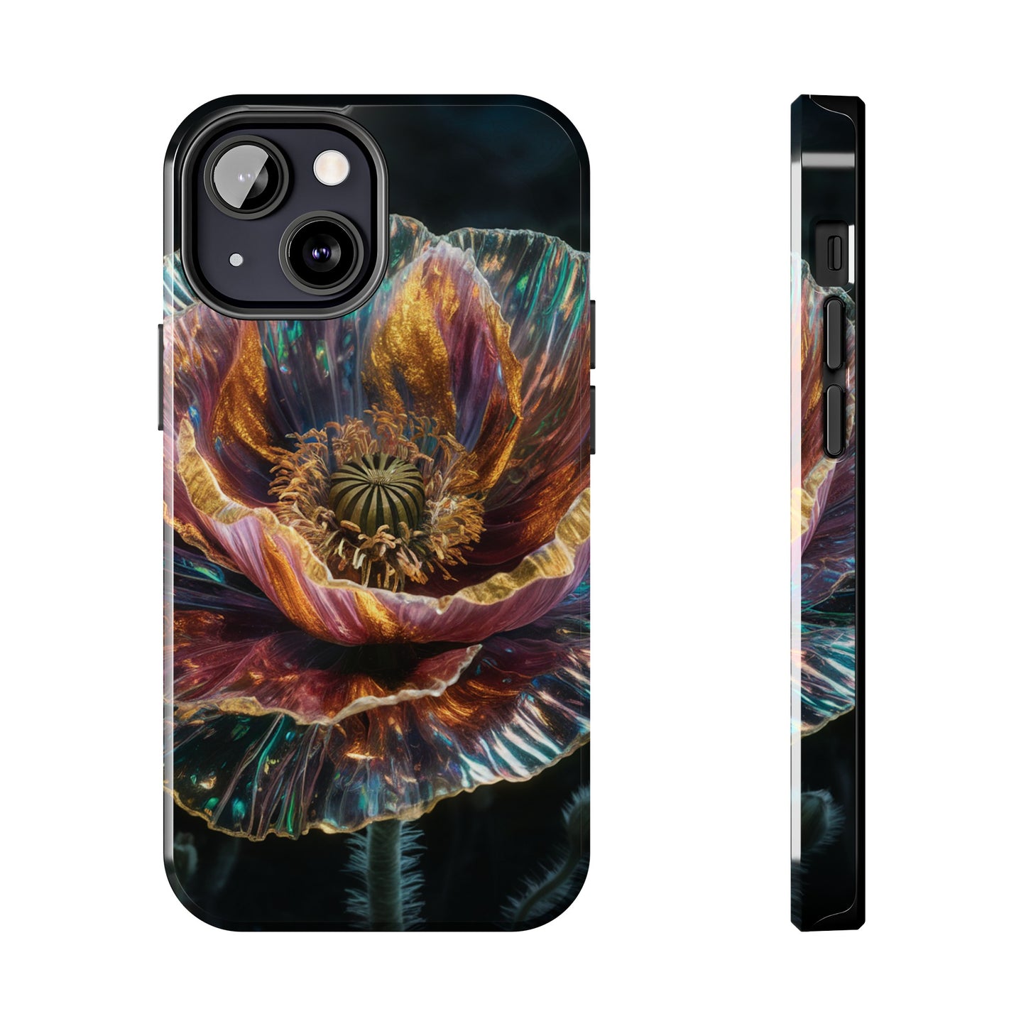 Ethereal Poppy Glow - Tough Phone Cases