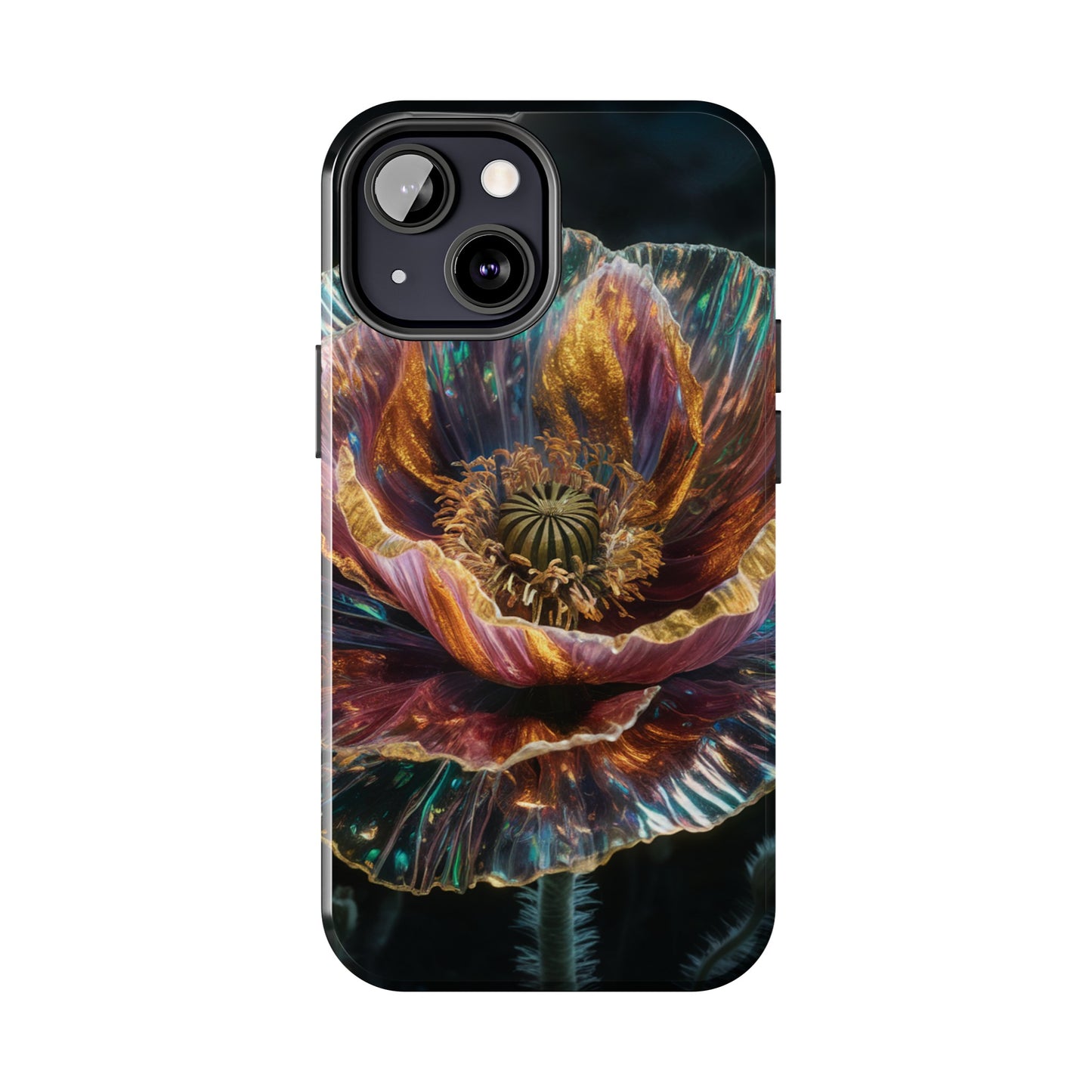 Ethereal Poppy Glow - Tough Phone Cases